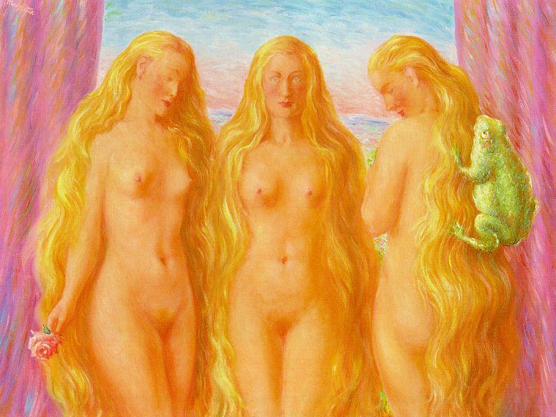 Rene Magritte, Sea of Flames, 1945